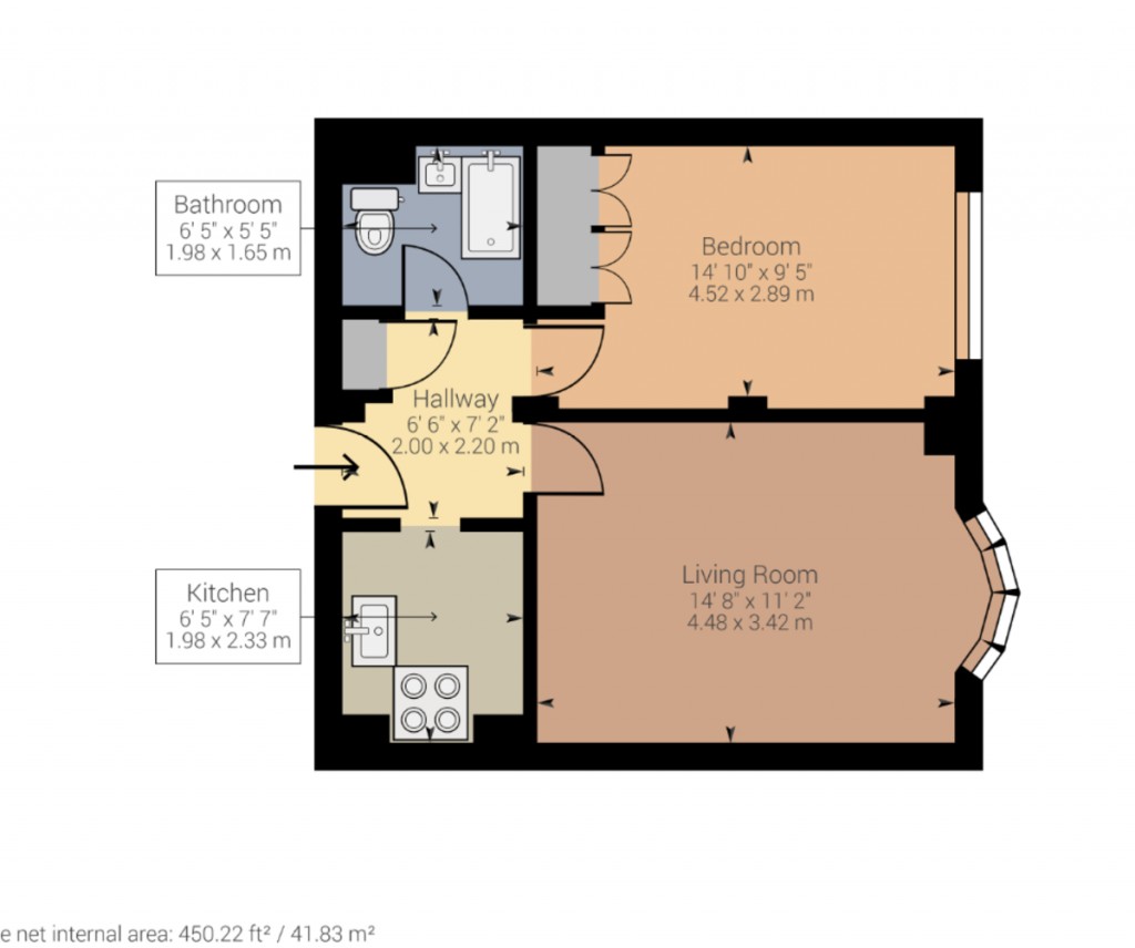 Floorplans For Grove End Road, St John's Wood