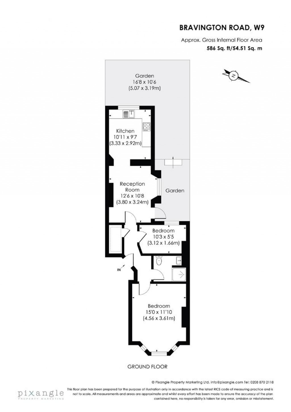 Floorplans For Bravington Road, London