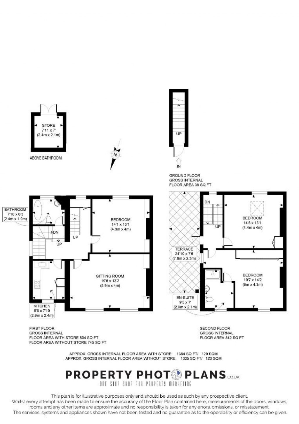 Floorplans For Belsize Road, London