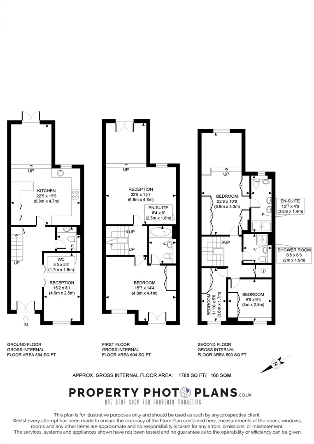 Floorplans For Honeyman Close, Brondesbury Park