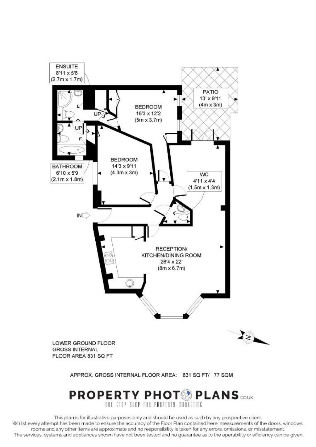 Floorplans For Belgrave Gardens, St Johns Wood