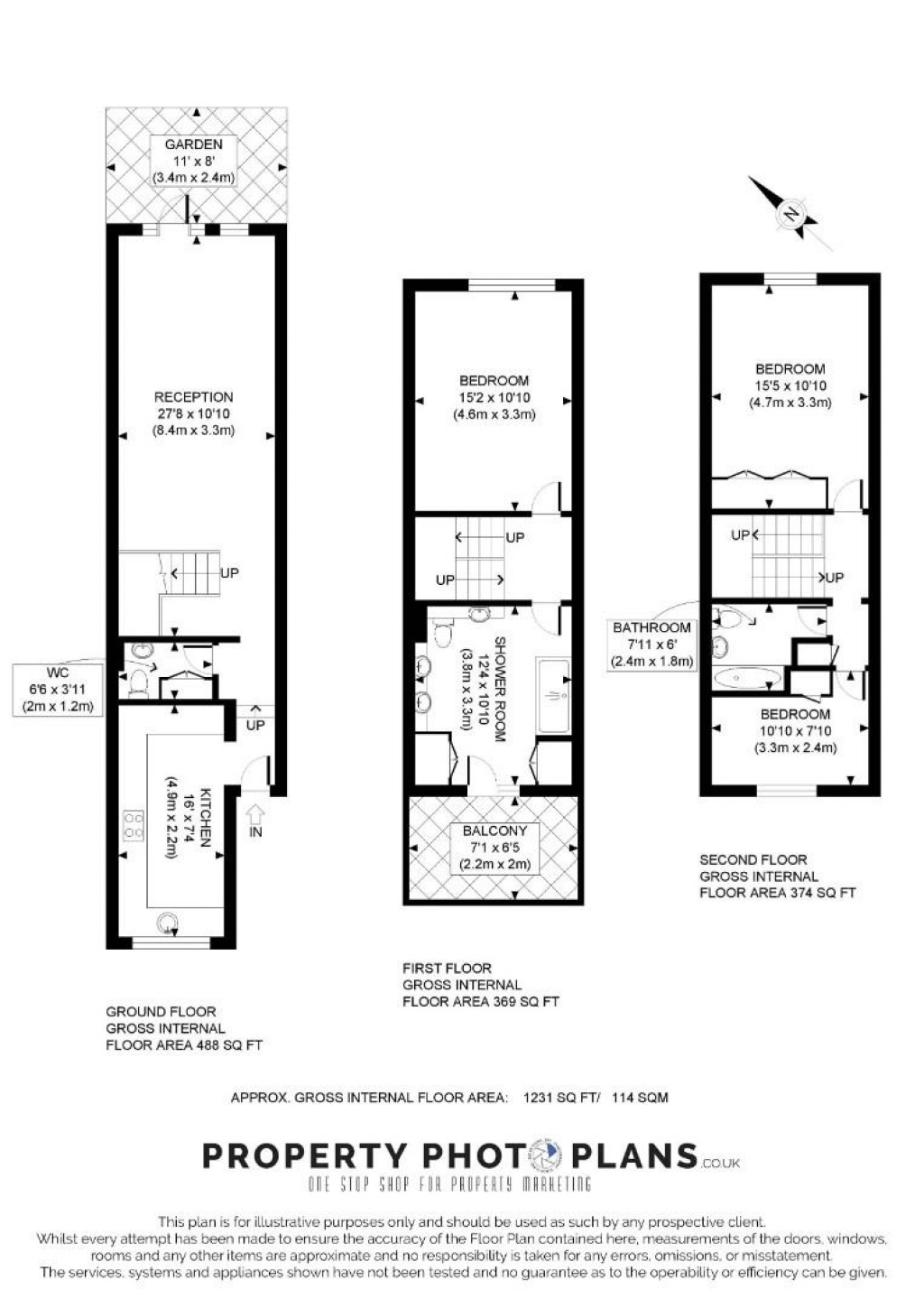 Floorplans For West End Lane, London