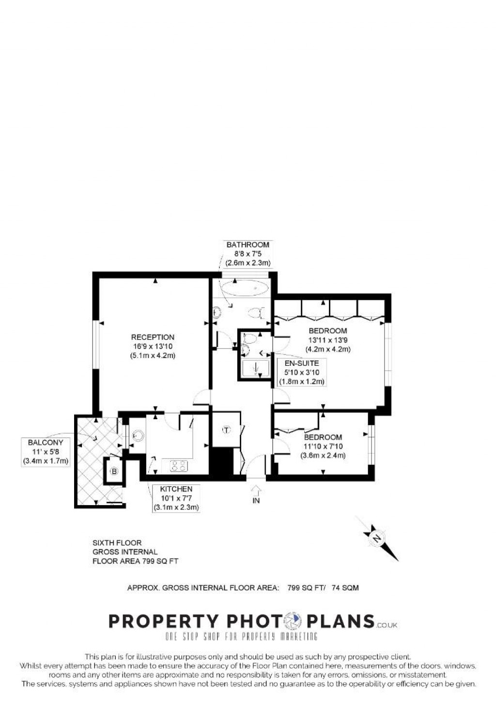Floorplans For Carlton Hill, London