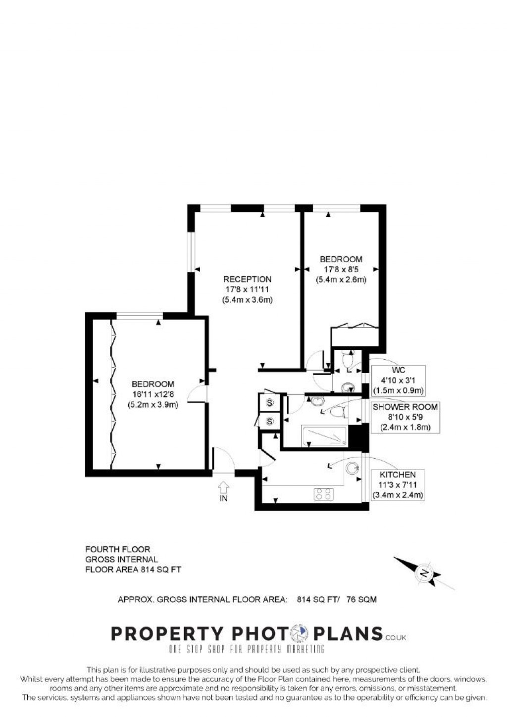 Floorplans For Harrow Lodge, St Johns Wood