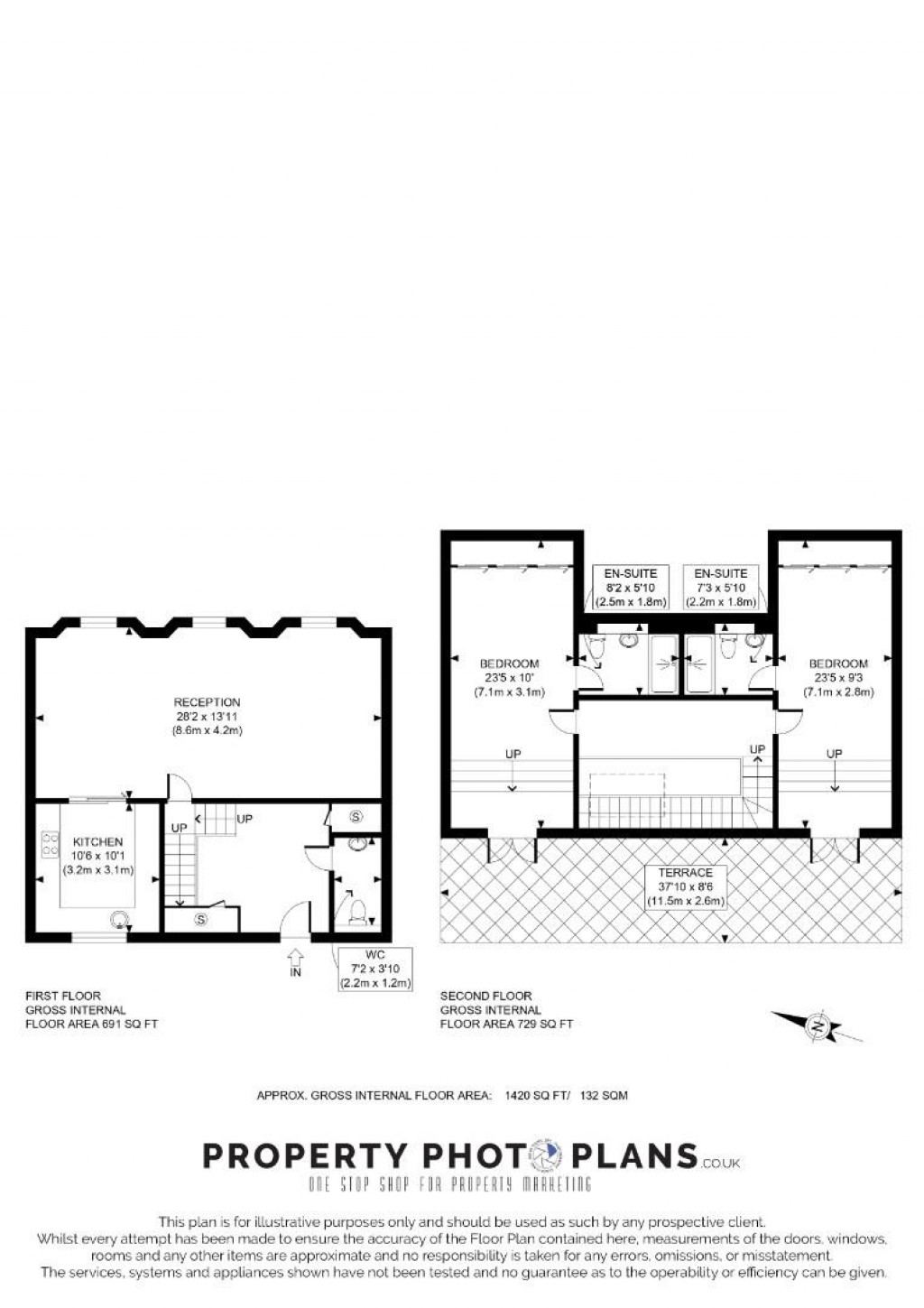 Floorplans For Havanna Drive, London