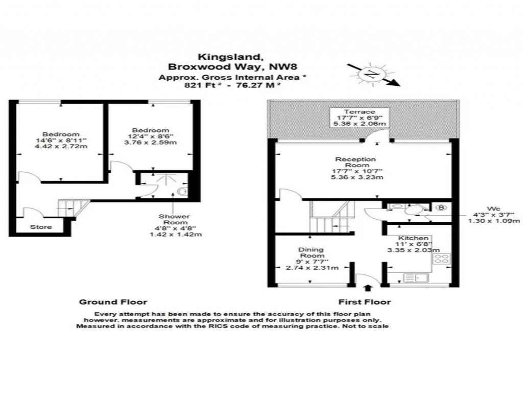 Floorplans For Broxwood Way, London