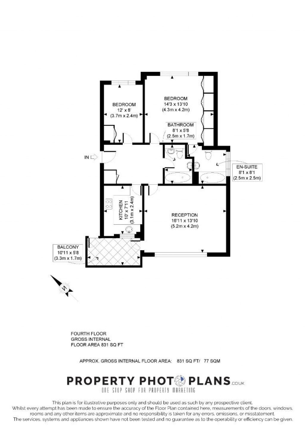 Floorplans For Carlton Hill, London
