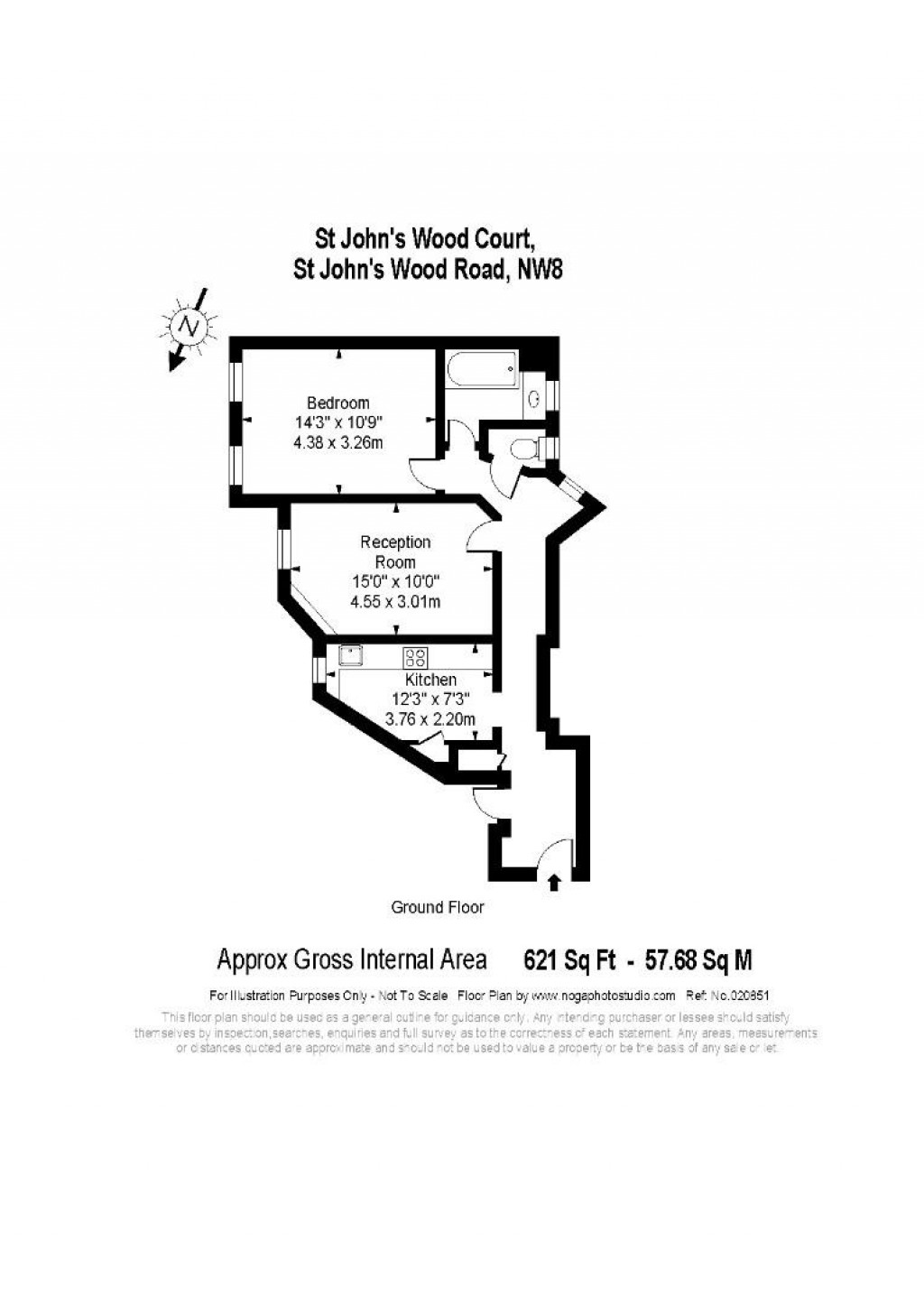 Floorplans For St. Johns Wood Road, London