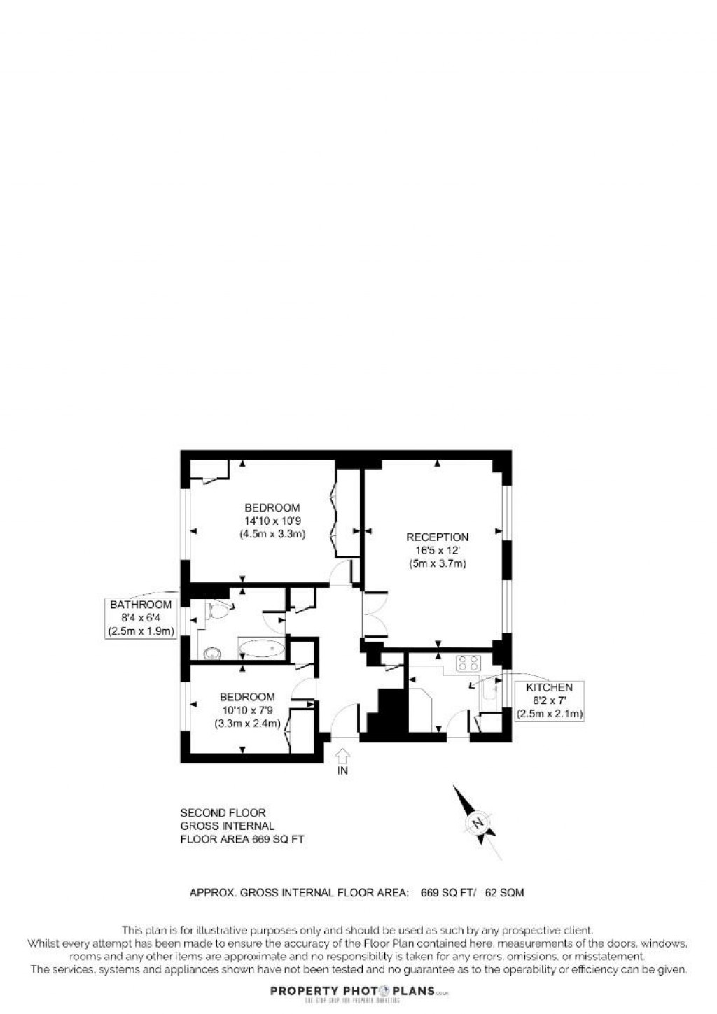 Floorplans For Apsley House, Finchley Road, London